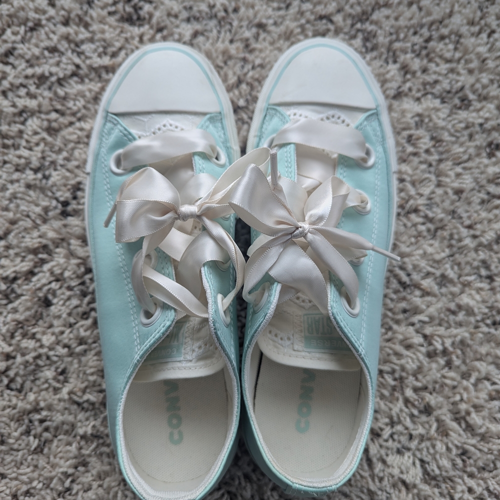 Converse Women's Mint Green Sneakers